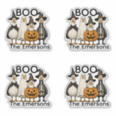 Leuke Halloween Spooky Sticker (Voorkant)