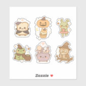Leuke Halloween Sticker (Vel)