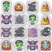 Leuke Halloween Stickers (Voorkant)
