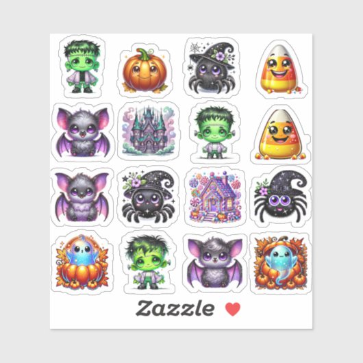 Leuke Halloween Stickers (Vel)