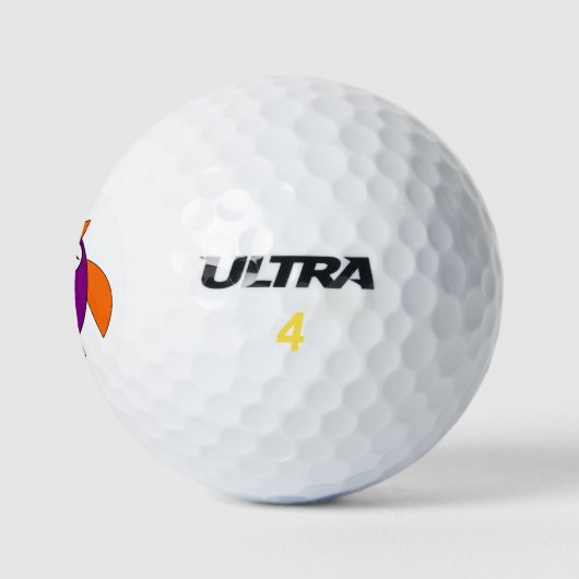 Leuke Halloween Uil Golf Ball Golfballen (Logo)