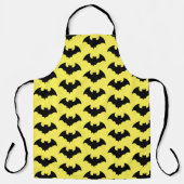 Leuke Halloween Zwarte Vleermuis Schort (Voorkant)