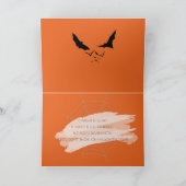 Leuke Halloweenfeest "Snoep of een grap" Kaart (Binnen)