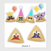 Leuke Hamentashen Party Sticker (Vel)