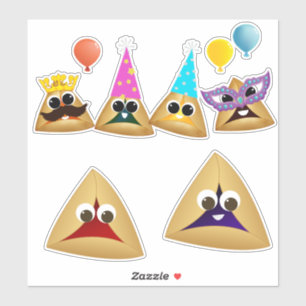Leuke Hamentashen Party Sticker