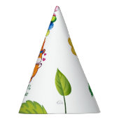 Leuke Hamster Botanical Theme Kind's Verjaardagsfe Feesthoedjes (Rechts)