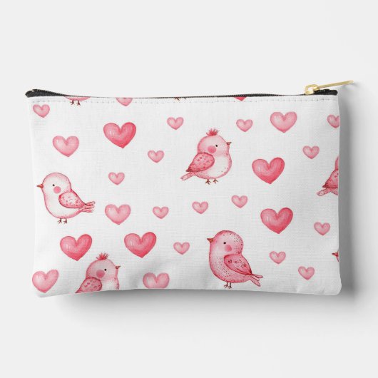 Leuke hand getekend naadloos patroon met waterverf etui (Achterkant)