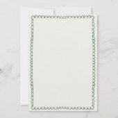 Leuke Hand getrokken Doodle Vrolijk Kerstmis Cockt Kaart (Achterkant)