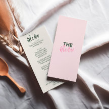 Leuke handgeschreven kleurrijke pastel zomer bruil