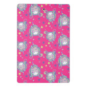 Leuke handgetekende eenhoorn mini klembord (Achterkant)