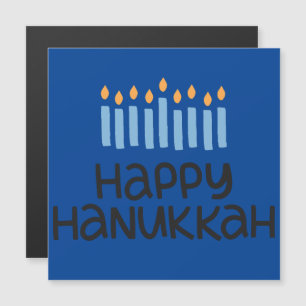Leuke Hanukkah Menorah Magnetisch Wenskaart