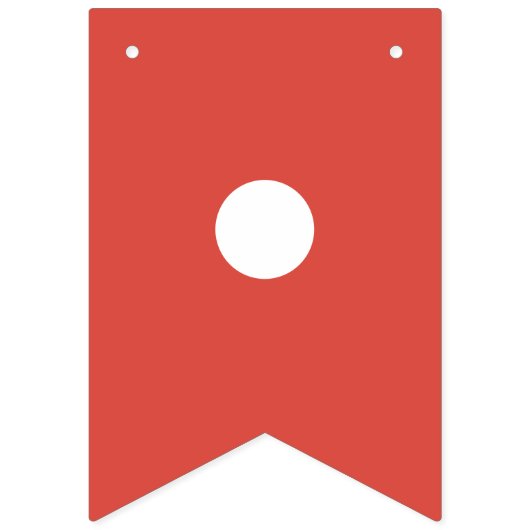 Leuke Happy Birthday Bunting Banner (Eerste vlag)