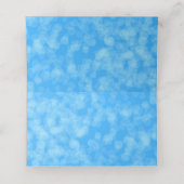 Leuke Happy Blue Pattern Snail Bright Aqua Plaatskaartje (Binnenkant ongevouwen)