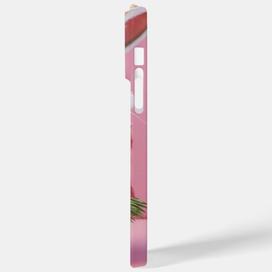 Leuke Happy Bunny iPhone14Pro Max hoesje Kerst (Achterkant / Links)