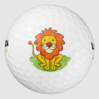 Leuke Happy Lion golfbal Golfballen