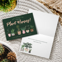 Leuke Happy Moederdag naar het beste Plant Mummy