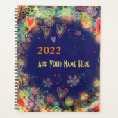 Leuke Hart Gepersonaliseerde Inspirivity Planner (Voorkant)
