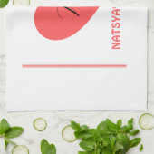 Leuke Hartnaam initiaal Stijlvol Theedoek (Gevouwen)