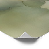 Leuke Havanese Hond in Waterverf Poster (Hoek)