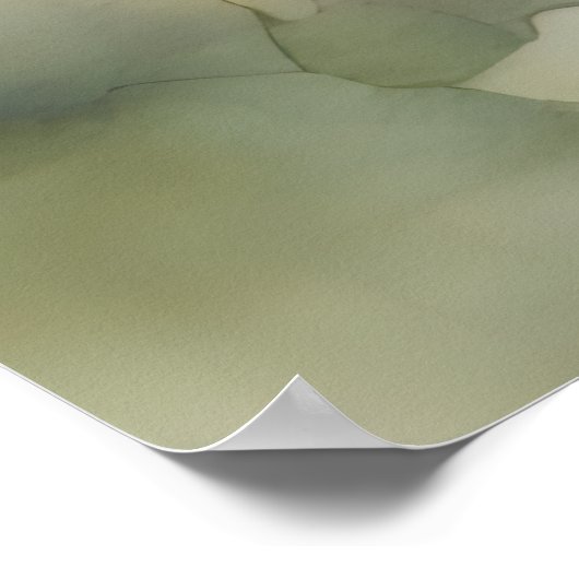 Leuke Havanese Hond in Waterverf Poster (Hoek)