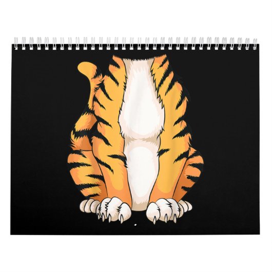 Leuke Headless Tiger kostuum Halloween Funny Anima Kalender (Hoes)