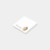 Leuke Hedgehog Tekennotities Post-it® Notes (Schuin)