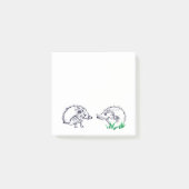 Leuke Hedgehogs Tekening Post-it Notities Post-it® Notes (Voorkant)