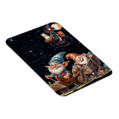 Leuke heks en gelukkige kabouters flexibele foto m magneet (Rechterzijde)