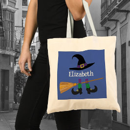 Leuke Heks Pet Benen Cartoon Custom Tote Bag