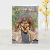 Leuke heks verjaardag Kaart! Kaart (Gele Bloem)