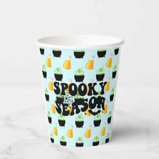 Leuke heksen brouwen Halloween Party Paper Borden Papieren Bekers