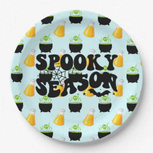 Leuke heksen brouwen Halloween Party Paper Borden Papieren Bordje
