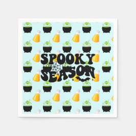 Leuke heksen brouwen Halloween Party Paper Borden Servet