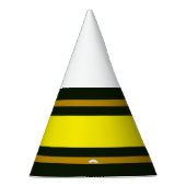 Leuke Helder Geel Bruin Kamp Groene Racing Stripes Feesthoedjes (Rechts)