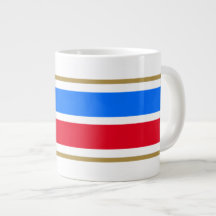 Leuke Helder Rood Wit Nautisch Blauw Racing Stripe