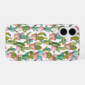 Leuke heldere cactussen iPhone 16 hoesje (Achterkant horizontaal)