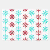 Leuke heldere kerst inpakpapier vel (Voorkant 2)