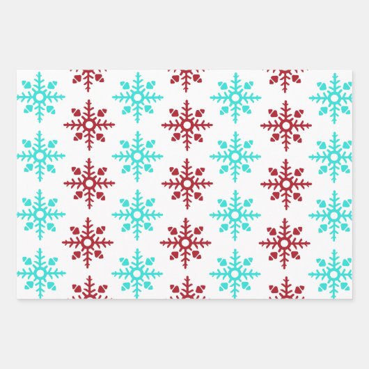 Leuke heldere kerst inpakpapier vel (Voorkant 2)