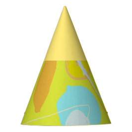 Leuke heldere veelkleurig feesthoedjes