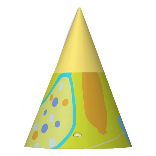 Leuke heldere veelkleurig feesthoedjes (Links)