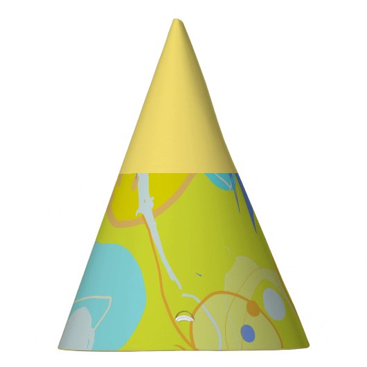 Leuke heldere veelkleurig feesthoedjes (Rechts)