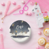 Leuke Hemelse Verjaardagssterren Waterverf Boy Papieren Kommen (Feest)