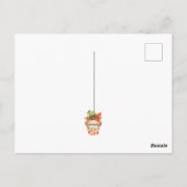 Leuke herfst cupcake en Bunting Herfst Dank u Briefkaart (Achterkant)