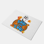 Leuke Herfst Halloween spook Boo! Ik zie je! Stick Deurmat (Schuin)