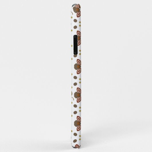 Leuke Herfst Poka Dot Design Case-Mate iPhone Case (Achterkant/rechts)