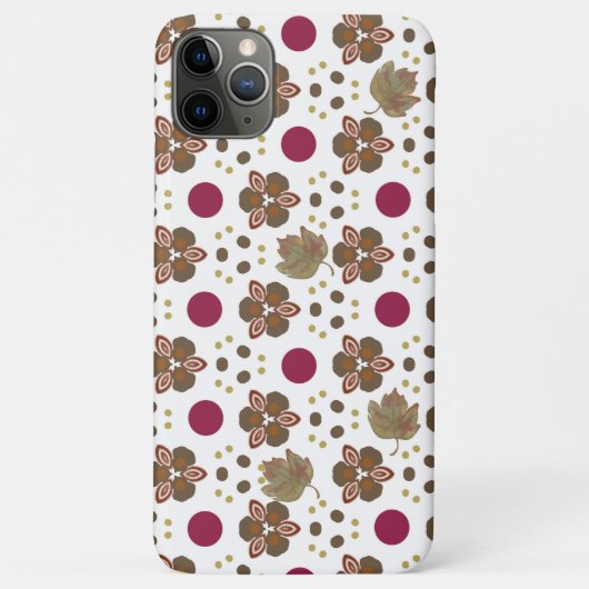 Leuke Herfst Poka Dot Design Case-Mate iPhone Case (Achterkant)