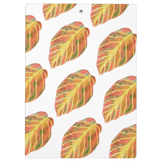 Leuke herfst thema klembord (Achterkant)