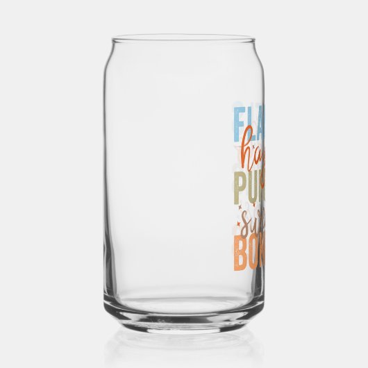 Leuke Herfst vibes Blikvorm Glas (Rechts)