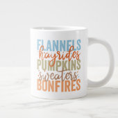 Leuke Herfst vibes Grote Koffiekop (Rechts)