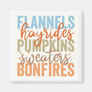 Leuke Herfst vibes Magneet